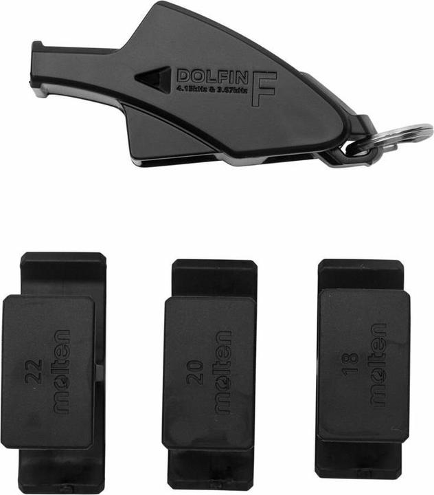 Actual product image Molten Whistle Delfin F with handle RA0070 KS black