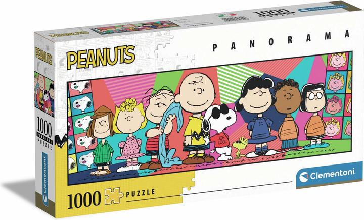 Clementoni Puzzle Panorama Peanuts Snoopy, 1000 Teile. (1000 Teile)