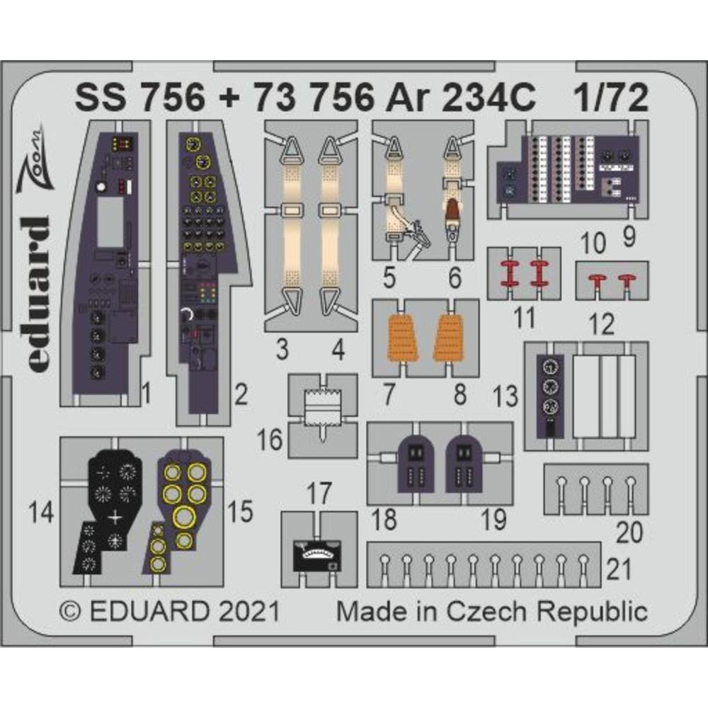 Eduard Ar 234C, for HOBBY 2000 / DRAGON
