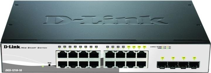 Produktbild D-Link Dgs-1210-16 (16 Ports)