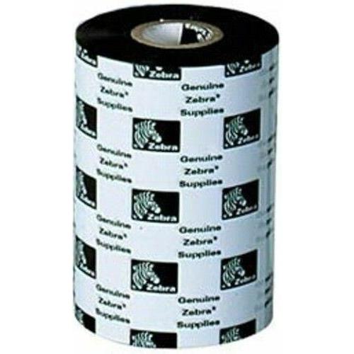 Zebra, Beschriftungsband, Resin Ribbon, 57mmx74m (5.70 cm, Schwarz)