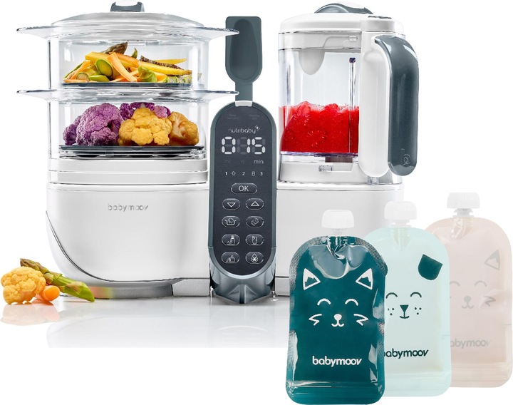 Actual product image Babymoov Nutribaby Plus Bundle with ISY Squeeze Bag