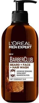 Image du produit L'Oréal Paris Men Expert Barberclub Beard + Face + Hair Cleansing Gel 200ml