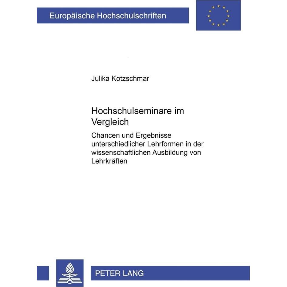 Hochschulseminare im Vergleich, Fachbücher von Julika Kotzschmar