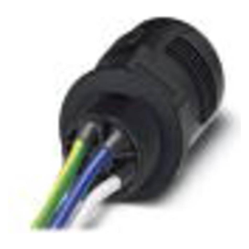 Phoenix Contact 1410396 Drahtverbinder, Elektronikkabel + Stecker, Schwarz