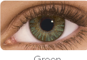 Actual product image Freshlook One Day Colour (Green)
