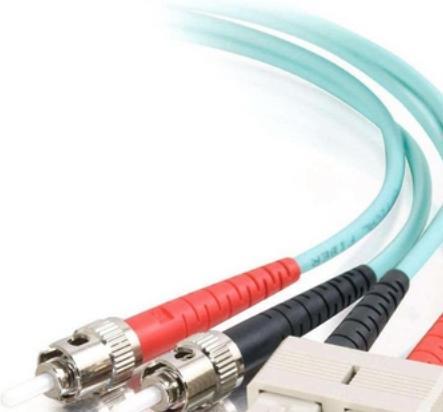 Actual product image C2G SC-ST 10Gb 50/125 OM3 Duplex Multimo (2 m)