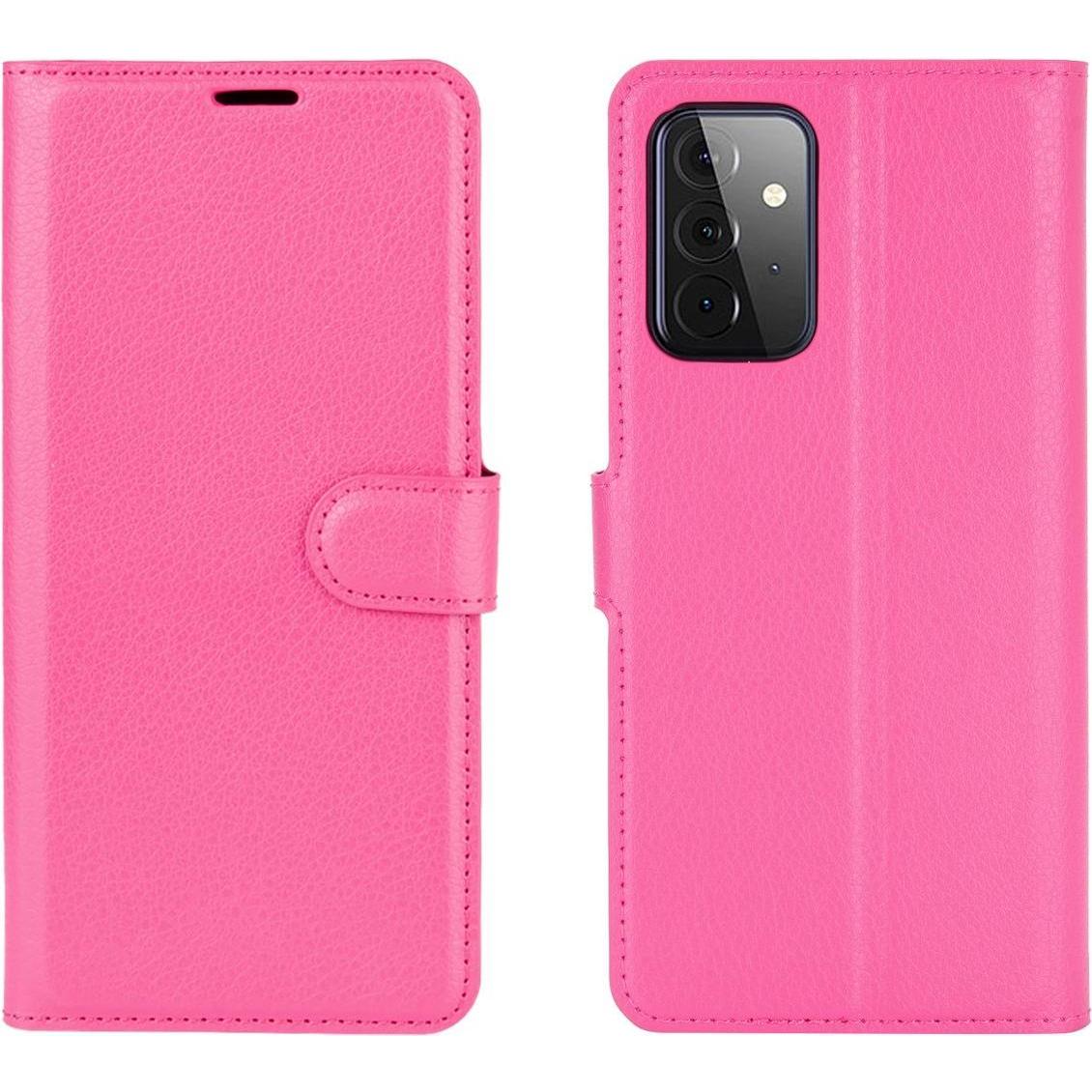 Thumbnail - König Design Hülle Handy Schutz für Samsung Galaxy A72 5G Case Cover Tasche Etui Bumper Pink (Samsung Galaxy A72 5G), Sm...