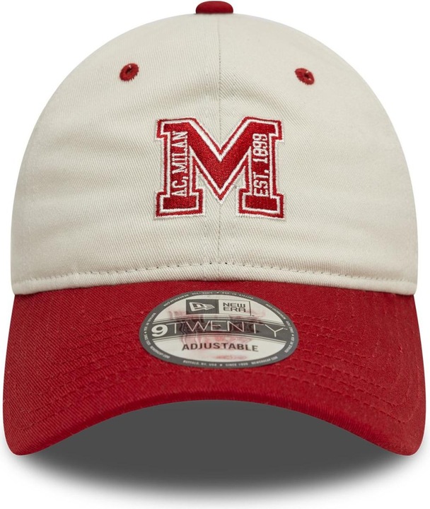 Actual product image New Era 9Twenty Adjustable Cap - AC Mailand beige