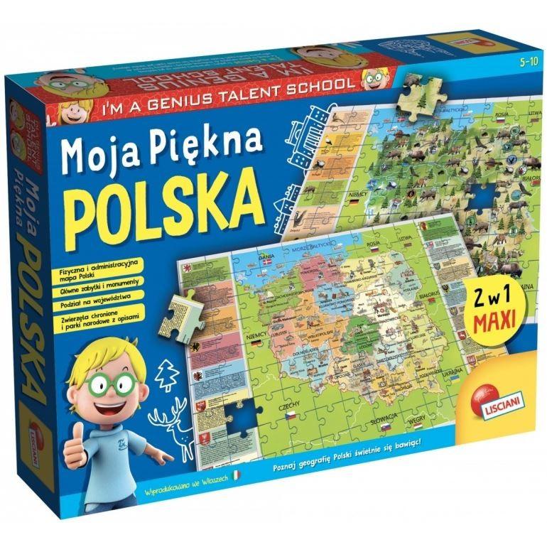 Lisciani Das kleine Genie ist mein Polen (108 Teile)