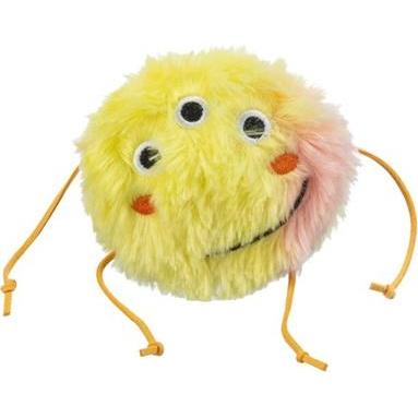 Trixie Monster Pluche Met Catnip Oranje / Geel - 10 Cm (Katzentunnel), Katzenspielzeug