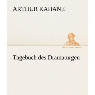 Tagebuch des Dramaturgen, Belletristik