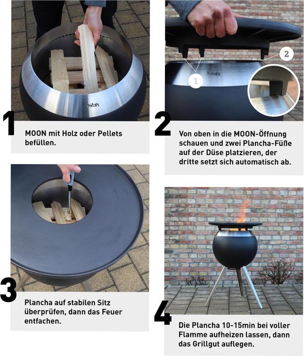 Actual product image Höfats MOON 45 Plancha