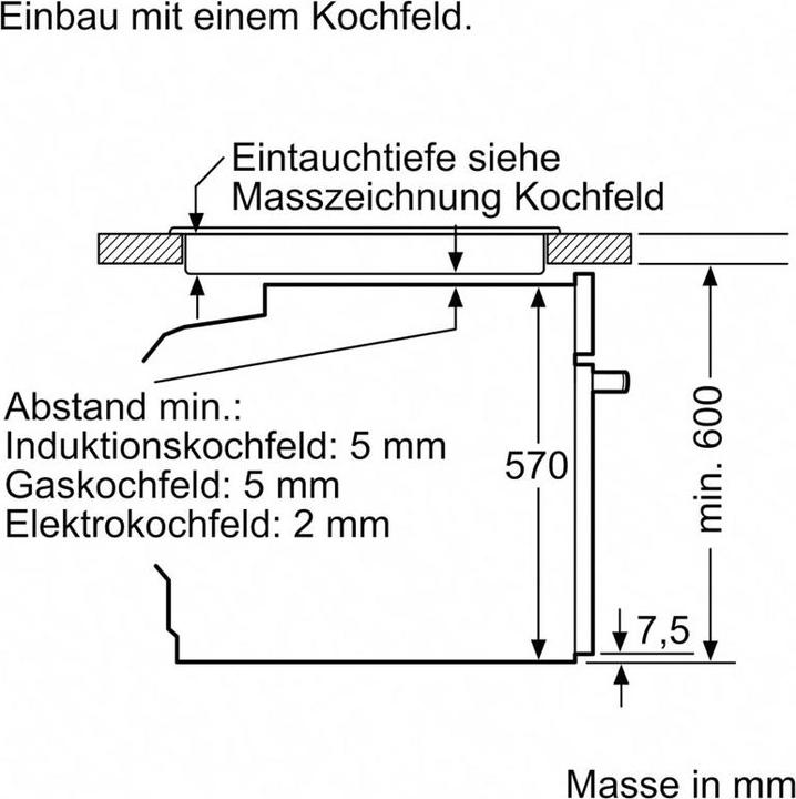 Produktbild Siemens HE510ABS2 & EA645GE17 Herdset 230V