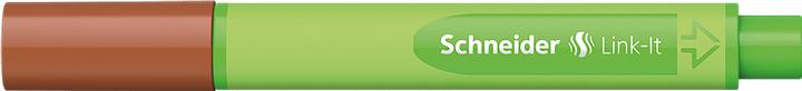 Actual product image Schneider Fineliner Link-It - Brown (Brown, 1 x)