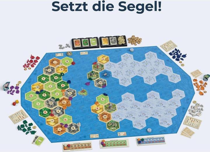 Immagine prodotto Kosmos CATAN - Esploratori e pirati - Espansione per 5-6 giocatori (Tedesco, 5 - 6 Giocatori)