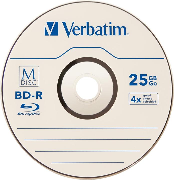Produktbild Verbatim M-Disc BD-R 25GB 4x Spindel (25 x)