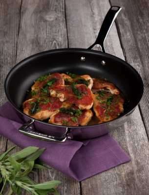 Actual product image Le Creuset 3-Ply (28 cm, Frying pan, Stainless steel)