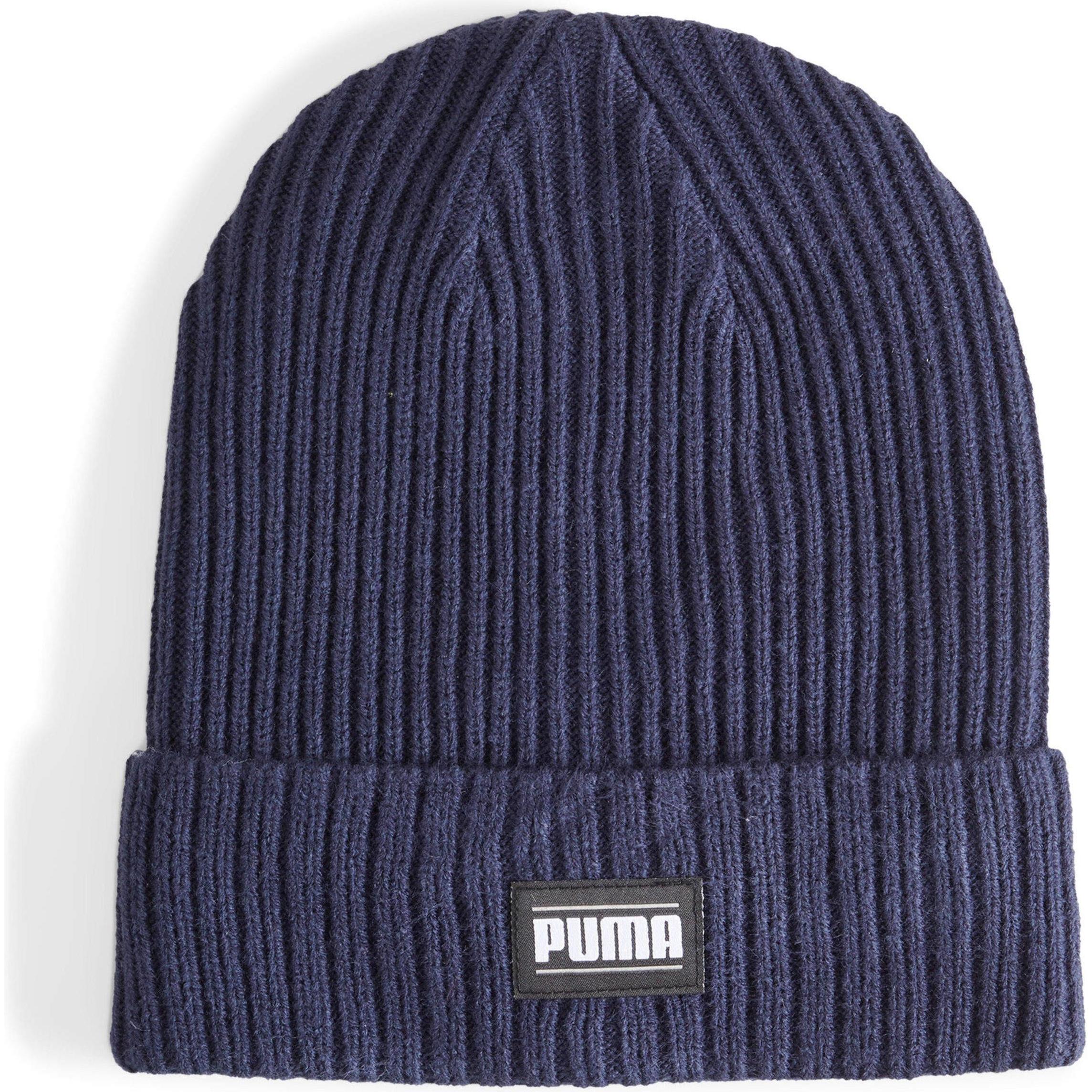 Puma, Herren, Mütze, Ribbed Classic Cuff Beanie, Blau