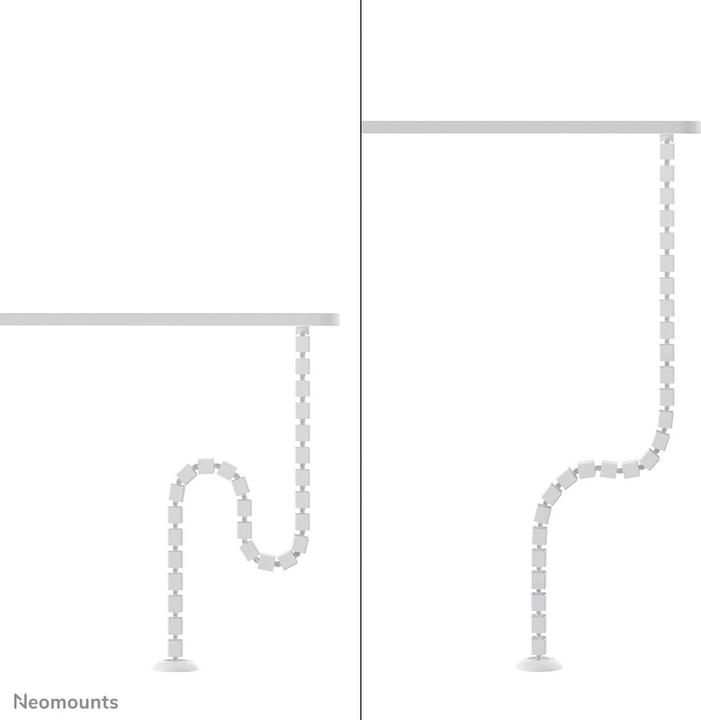 Produktbild Neomounts Kabelkanal flexibel weiss/Schraubbefestigung (Kabelkanal, 130 cm)