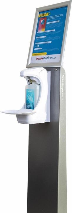 Image du produit Heroshygiene Desinfektionssäule mit Sensor Desinfektionsspender