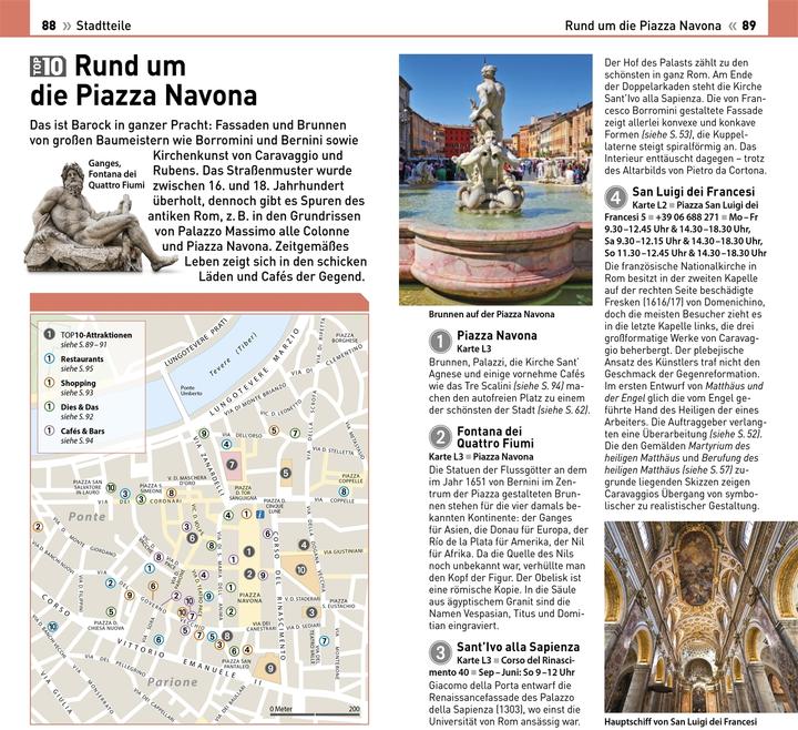 Produktbild TOP10 Reiseführer Rom (Deutsch, Jeffrey Kennedy, Reid Bramblett, 2024)