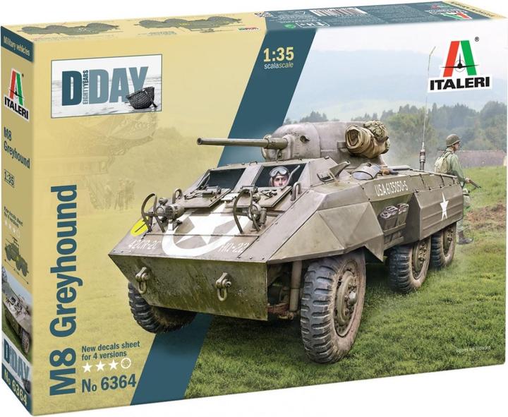 Actual product image Italeri M 8 Greyhound