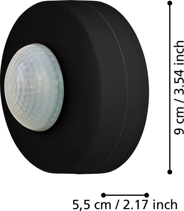 Produktbild EGLO Sensor Detect ME 6 360° Schwarz (12 m)