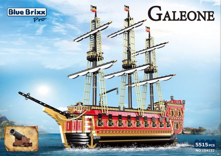 Actual product image Blue Brixx 104122 Galeone