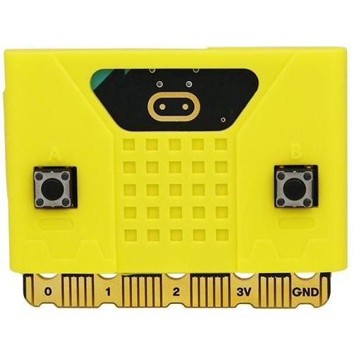HutoPi Protezione in silicone GIALLO per Micro: bit (compatibile con v.1.5 e v.2), Accessori di elettronica + Alloggiamento