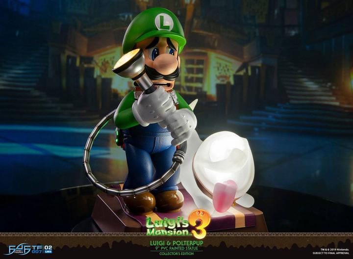 Actual product image First 4 Figures Luigi's Mansion 3: Luigi Collector's Edition