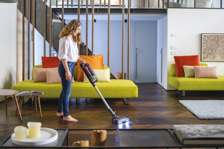Actual product image Hoover HF9 HF920H 011 Rose, Pink Bagless