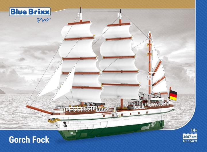 Produktbild Blue Brixx Segelschulschiff Gorch Fock