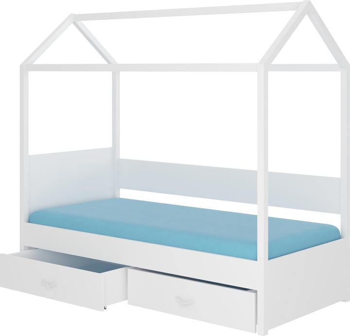 Image du produit ADRK Furniture Lit de maison avec matelas OTELLO 180x80 (180 x 80 cm)
