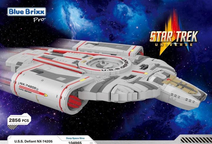 Produktbild Blue Brixx Star Trek USS Defiant NX-74205