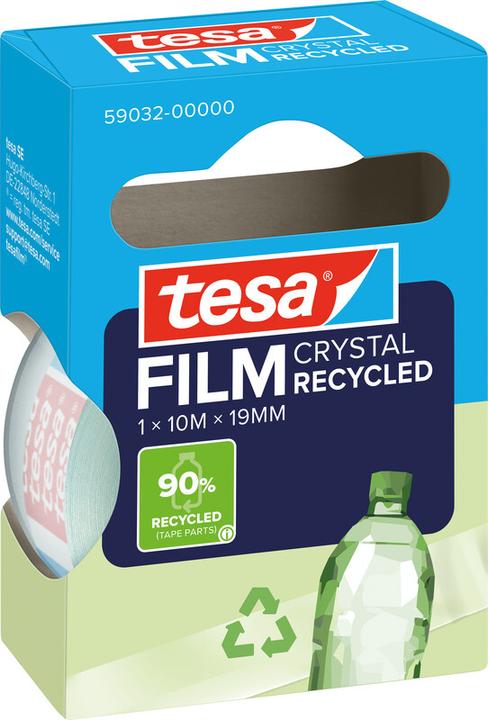 Produktbild tesa tesafilm® ECO & CRYSTAL Klebeband 10m:19mm (19 mm)