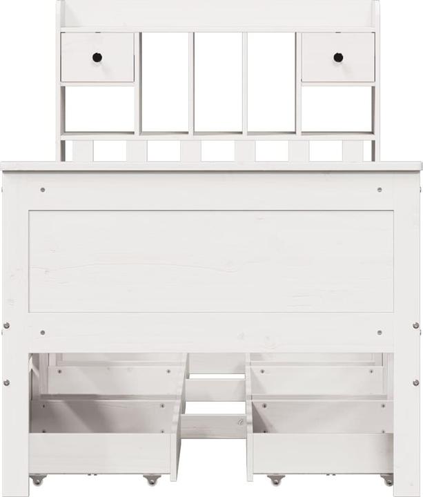 Produktbild vidaXL Bücherregalbett (90 x 200 cm)