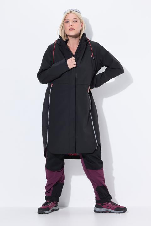 Produktbild Ulla Popken Funktionsjacke, wasserdicht, Kapuze, Zipptaschen (58)