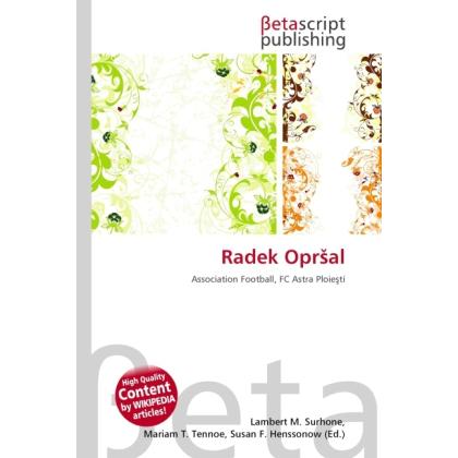 Thumbnail - Radek Opr al, Ratgeber von Lambert M. Surhone, Miriam T. Timpledon, Susan F. Marseken