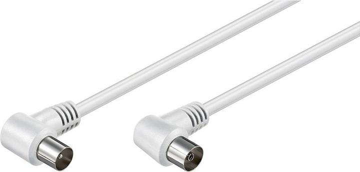 Actual product image Goobay Coax plug - coax socket (70 dB, Antenna cable)