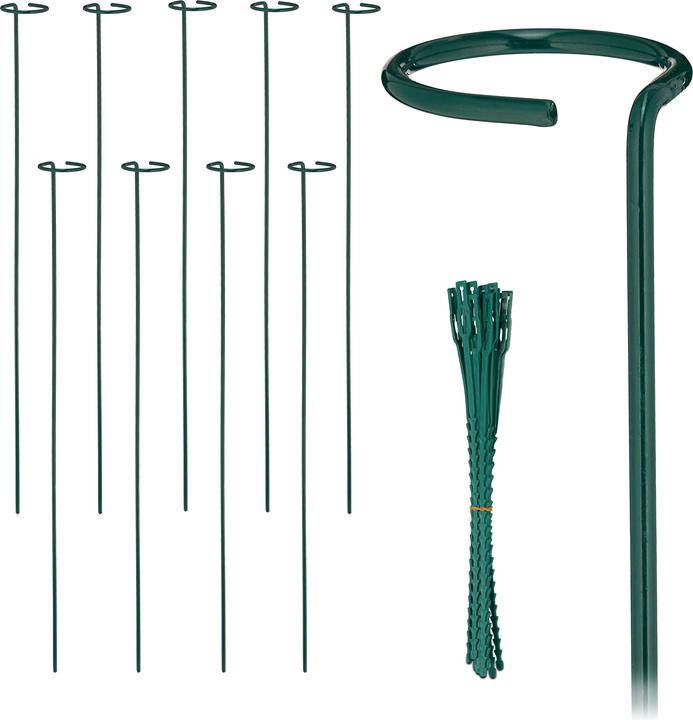 Actual product image Relaxdays 10x plant stakes (6 cm, 6 cm)