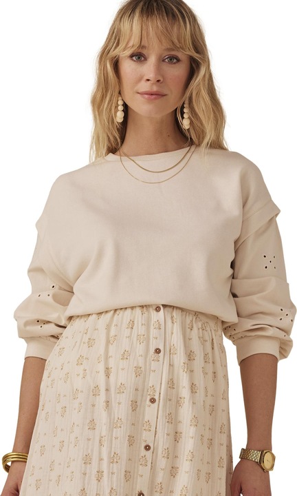 Actual product image Envie de Fraise Maternity sweatshirt with material mix (W36/L38)