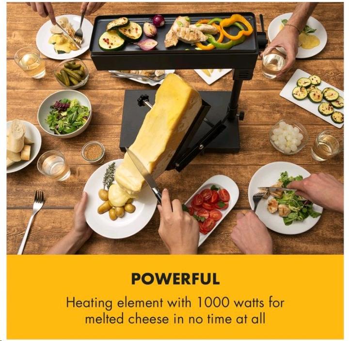 Produktbild Klarstein Appenzell Peak Raclette mit Grill Schwarz