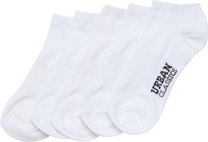 Produktbild Urban Classics Logo No Show Socks 5-Pack (5er Pack, 35 - 38)