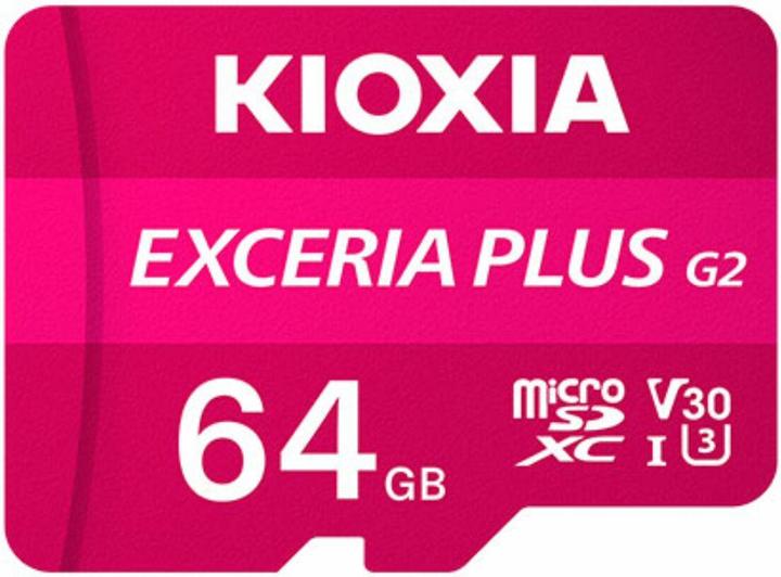 Actual product image Kioxia Exceria Plus G2 (64 GB, microSDXC, UHS-I)