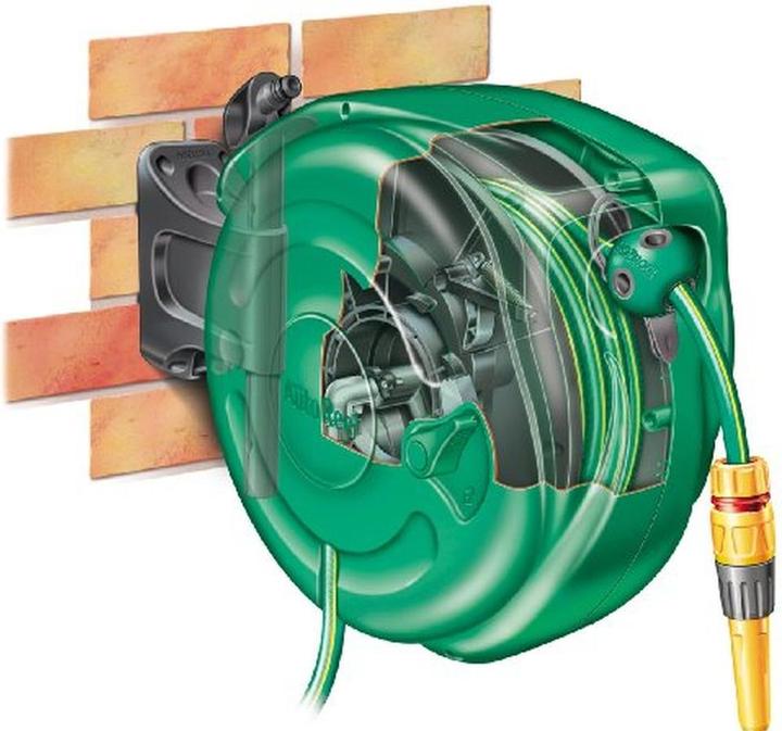 Image du produit Hozelock Enrouleur de tuyau d'arrosage Auto Reel Box mural 10m (10 m)