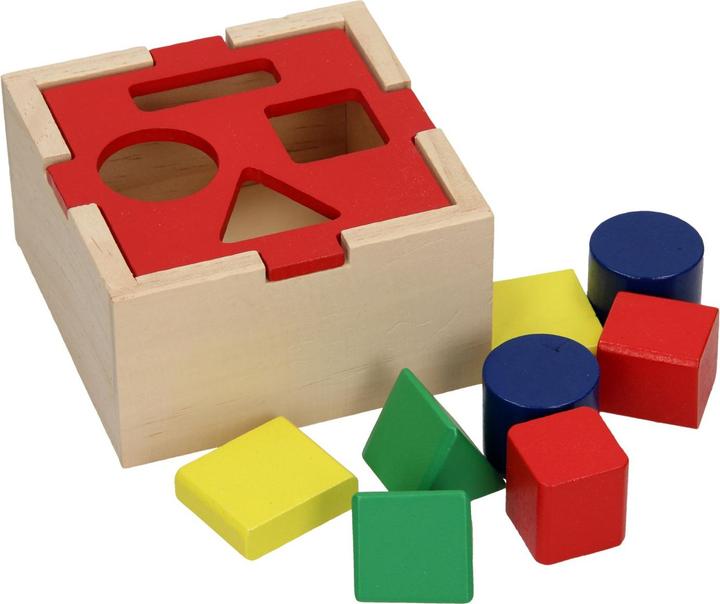 Playwood Formsortierer aus Holz mit Deckel
