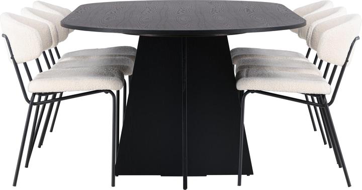 Actual product image Venture Home Bootcut Oval, Chico (230 x 115 x 76 cm)