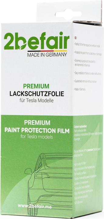 Produktbild 2befair Lackschutzfolie für Ladekante des Tesla Model Y