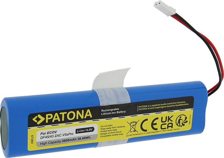 Patona Akku Ecovacs DF45/43 ZACO V5sPro